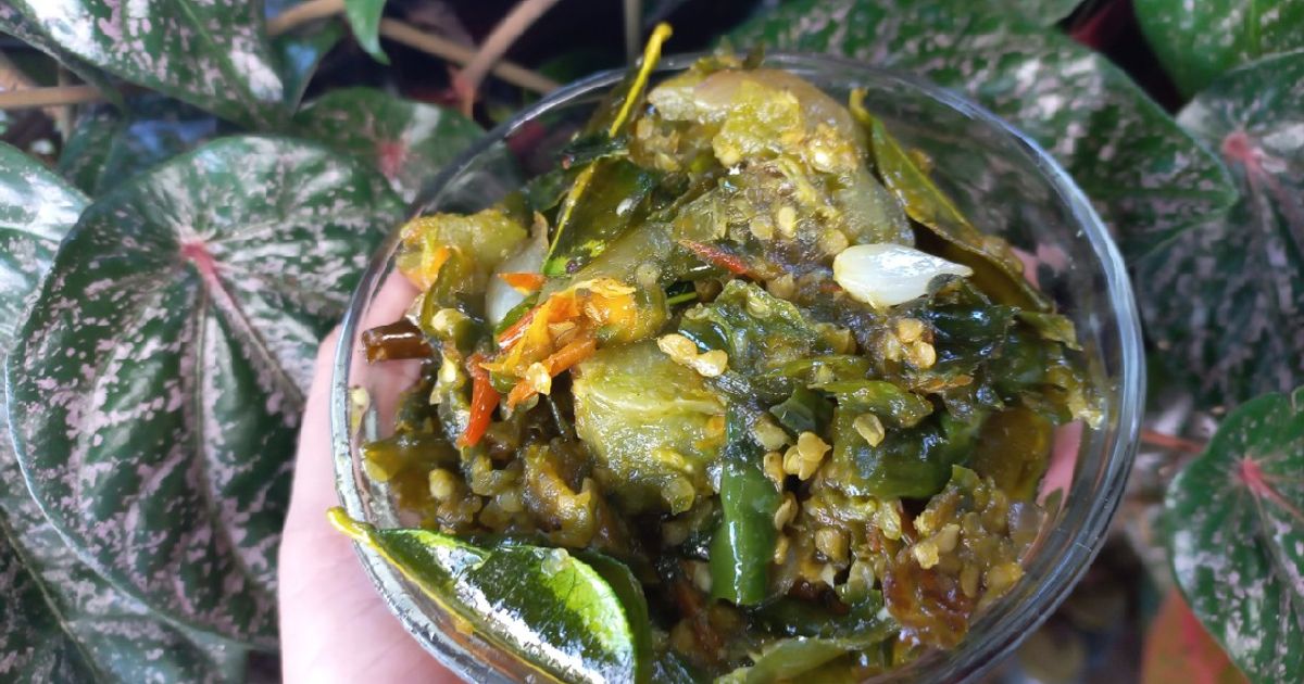 Sambel ijo ala masakan Padang (anti gagal) !!