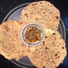 Leftover Dal thepla A picture of Leftover Dal thepla.