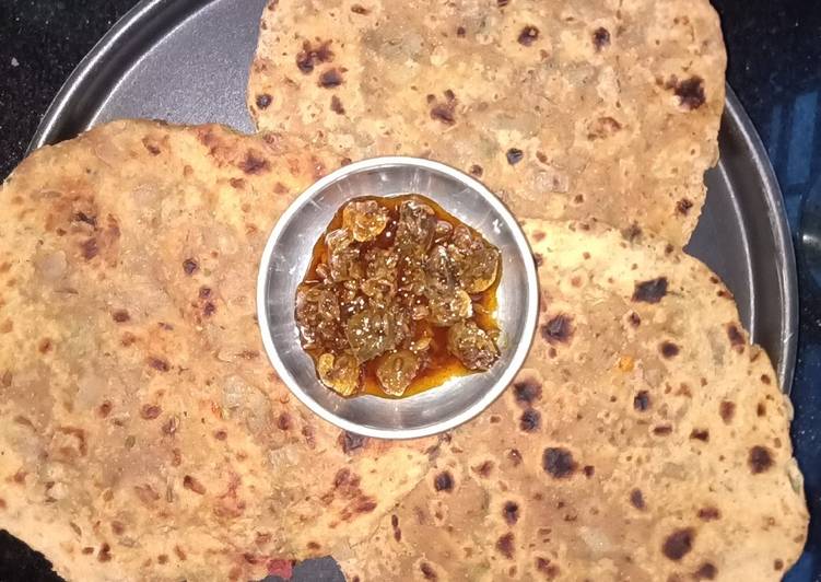 Steps to Prepare Perfect Leftover Dal thepla Cooking Basics for Newbies