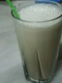 Una foto de Batido de té verde Matcha para diabéticos