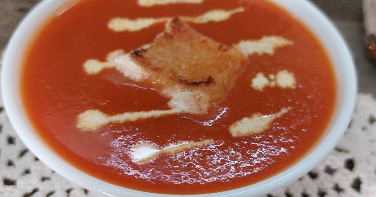 टोमॅटो सूप (Tomato Soup Recipe In Marathi) रेसिपी Vandana Shelar द्वारे