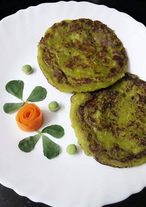A picture of Peas Pancakes.