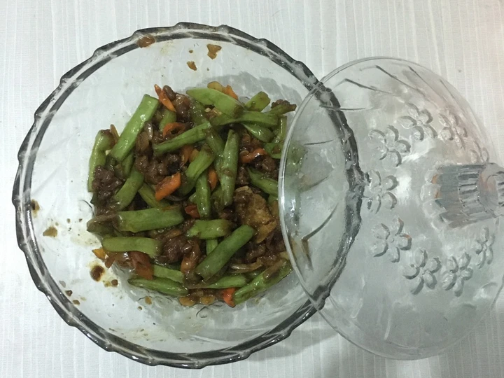 Cara Sederhana Membikin Resep  Tumis buncis porsi mini yang Sempurna, Lezat