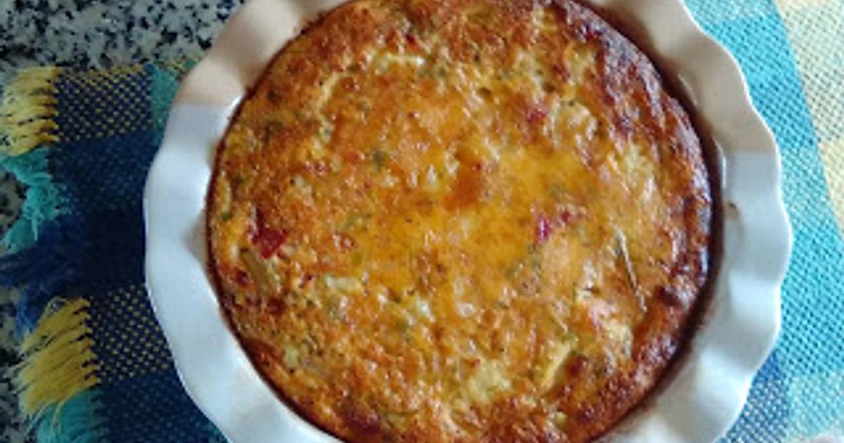 Tortilla de papas al horno Receta de Rosa Padrón Argentó Cookpad