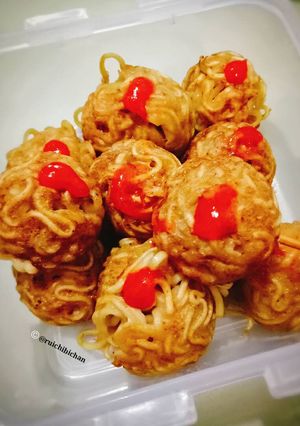 Foto resep Takoyaki mie