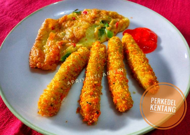 Cara Memasak Perkedel kentang (praktis) yang Lezat