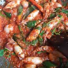 A picture of Sambal Cumi Kemangi.
