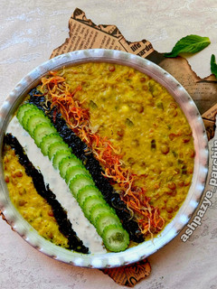 عکسی از دستور آش خیار چنبر 🌸