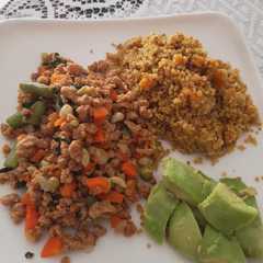 Una foto de Almuerzo vegano Saludable