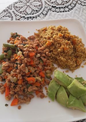 Una foto de Almuerzo vegano Saludable