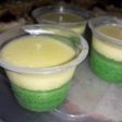 Puding lumut lapis mentega