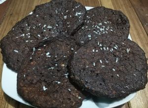 Una foto de Pancakes choco-banano