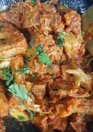 मसालेदार कटहल (masaledar kathal recipe in Hindi) रेसिपी मुख्य फोटो