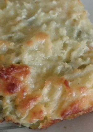 Una foto de Pastel de papas con judías y queso