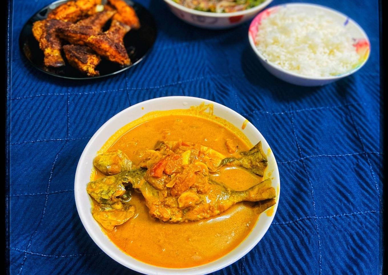 Rabbit fish curry / safi fish