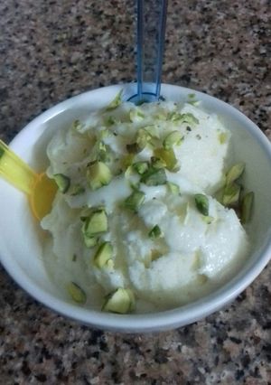 صورة لوصفة البوظة العربية 🍧😙