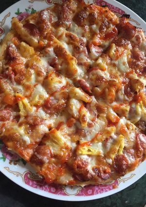 Foto resep Pizza Crispy ala italian pizza