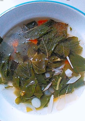 Foto resep Sayur bayam
