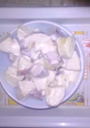 A picture of Fruit cream.