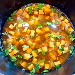 A picture of Coco Camino Soup.