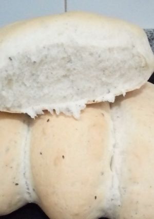 Una foto de Pan casero con semillas