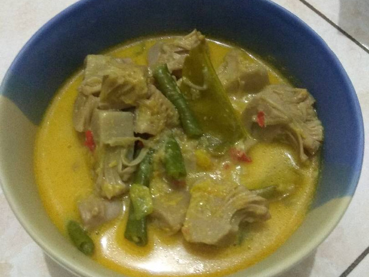 Standar Bagaimana cara bikin Sayur nangka bumbu kuning  nikmat