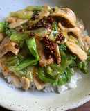 Iceberg Lettuce & Pork Rice Bowl