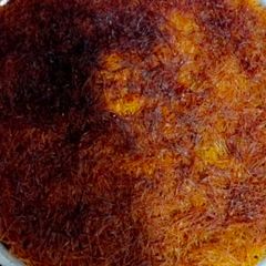 A picture of Kunafa cake recipe.
