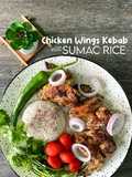 Chicken Wings Kebab with Sumac Rice