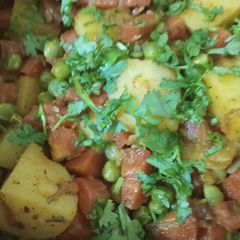 A picture of Mix sabzi.