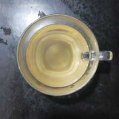 Tulsi-Lemongrass tea A picture of Tulsi-Lemongrass tea.