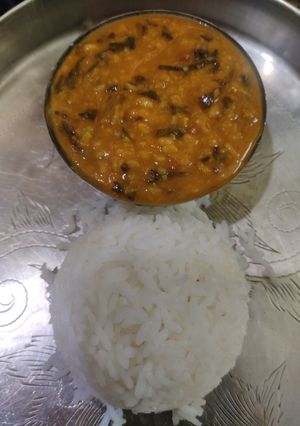 A picture of பசலைக் கீரை கூட்டு (Pasala keerai kootu recipe in tamil).