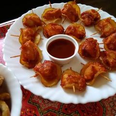 A picture of Butterfly Chicken Sticks.