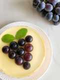 No-Bake! Dreamy Layered Purple Kyoho Grape Cheesecake