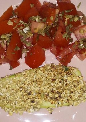 Una foto de Milanesas de zucchini