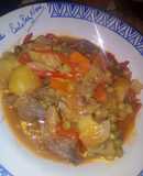 Bifes a la criolla