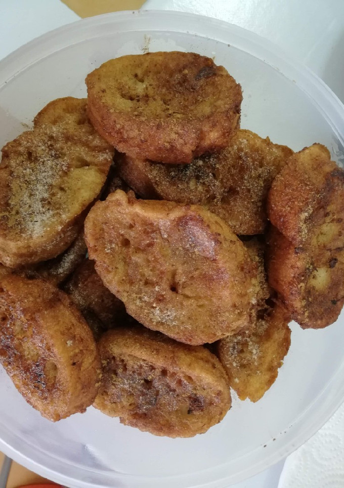 Una foto de Torrijas de vino