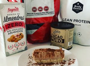 Foto principal de Tarta de chocolate y avena sabor galleta