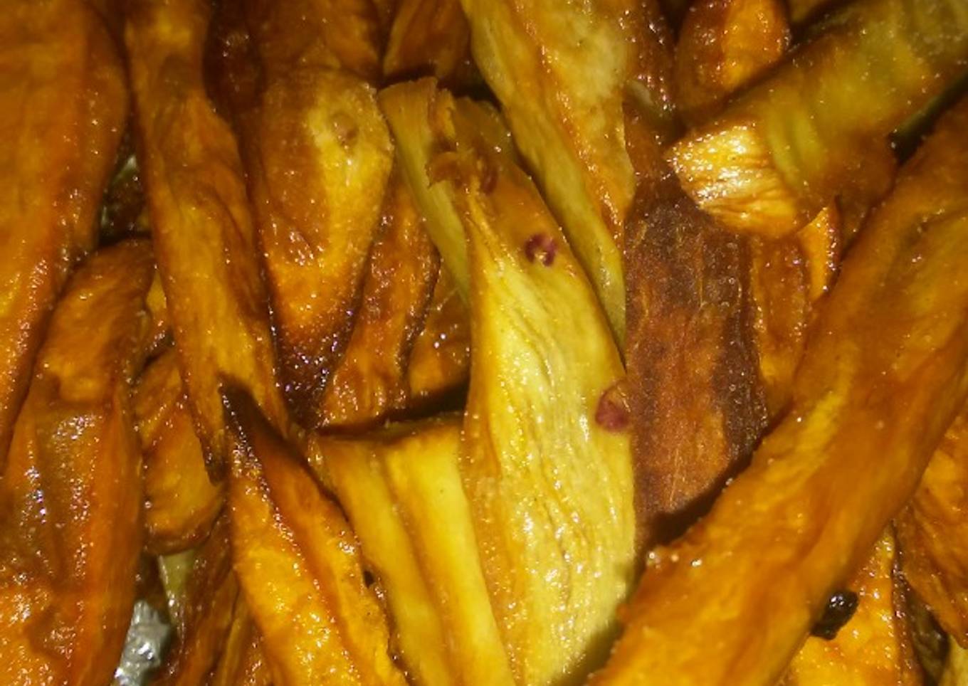 Batata y Boniato frita