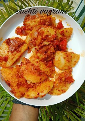 A picture of Masala Rava idli.