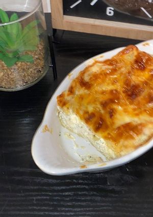 Une photo de Tourte au poulet et au boursin