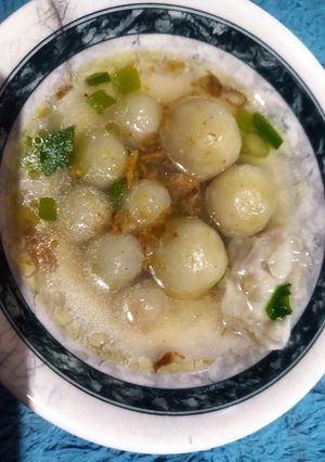 Foto resep Cilok Kuah Isi tetelan Gampang Dibuat