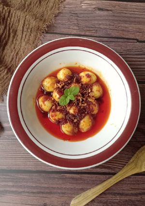 Foto resep Telur Puyuh Bumbu Merah