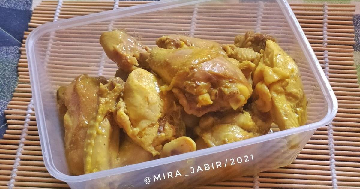 Resep Ayam Ungkep Versi Bumbu Dasar Oleh Mira_Jabir - Cookpad