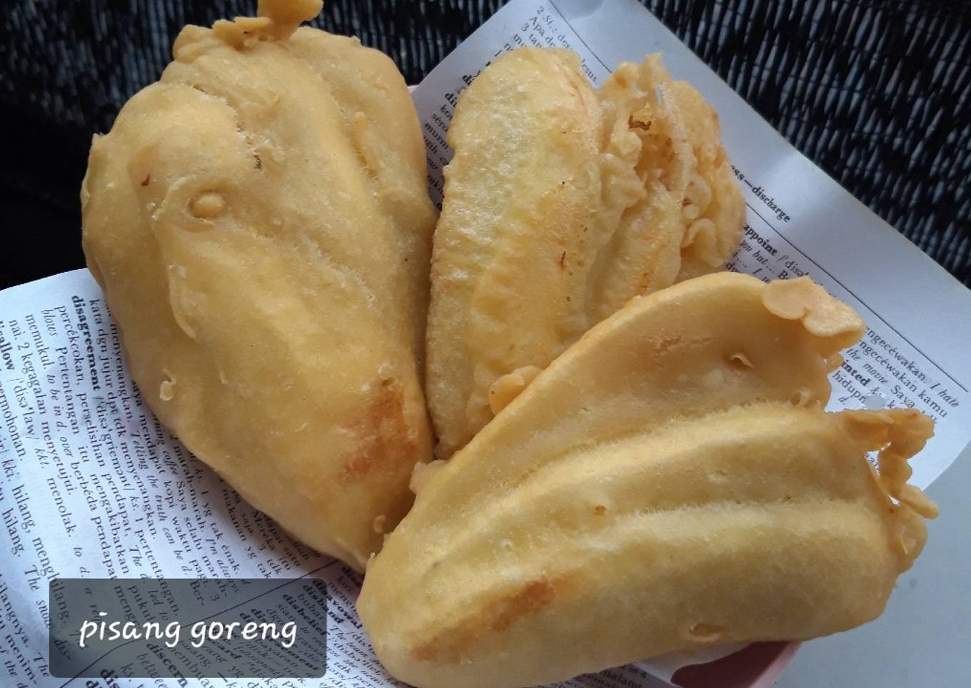 Pisang Goreng kriuk tahan lama