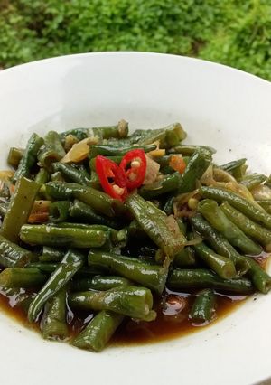 Foto resep Tumis kacang panjang sederhana