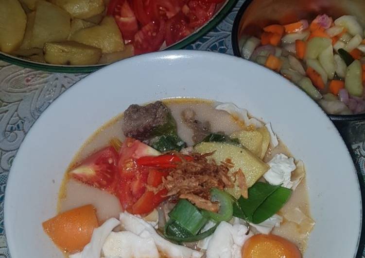 Sop Balungan Kambing