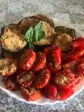 Le verdure gratinate al forno🍆🍅🧅🌶 Овощи, запечённые в духовке