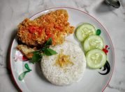 Gambar ayam geprek