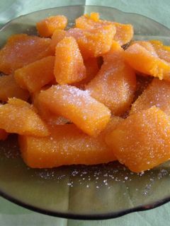 Una foto de Calabaza escarchada
